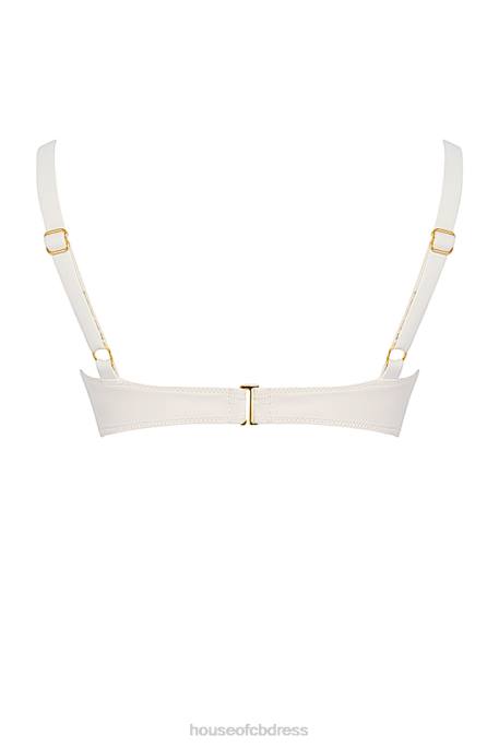 House of CB Lourdes Vanilla Underwired Bikini Top Clothing 4H6N1169