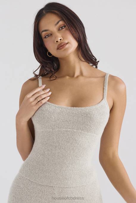 House of CB Rumi Opal Knit Vest Top Clothing 4H6N692