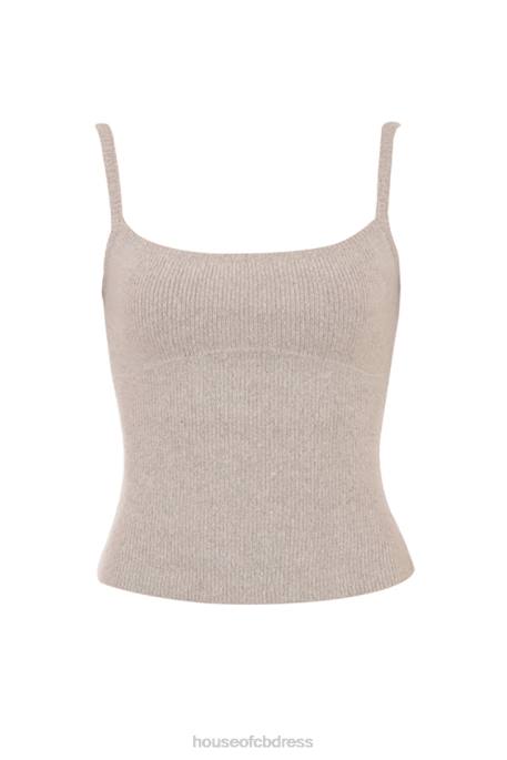 House of CB Rumi Opal Knit Vest Top Clothing 4H6N692