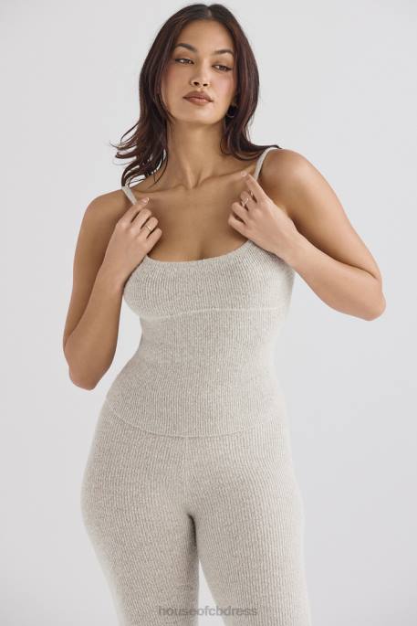 House of CB Rumi Opal Knit Vest Top Clothing 4H6N692