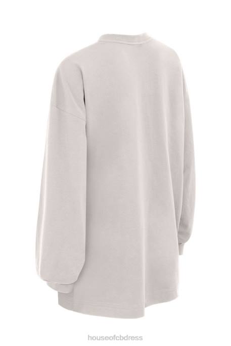 House of CB Strata Stone Long Sleeve Top Clothing 4H6N786