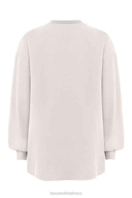 House of CB Strata Stone Long Sleeve Top Clothing 4H6N786