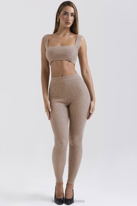 House of CB Adhara Barley Natural Wool Bralette Clothing 4H6N649