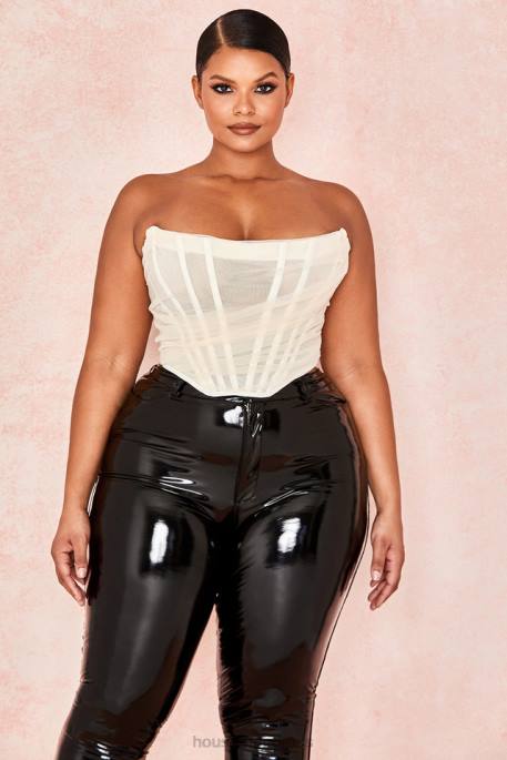 House of CB Melinda Ivory Boned Corset Clothing 4H6N108