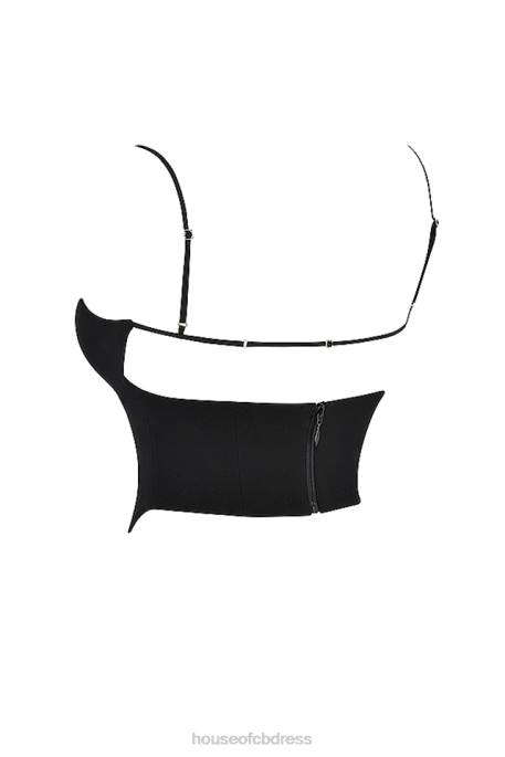 House of CB Sophia Black Sculpting Corset Clothing 4H6N37