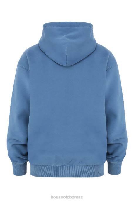 House of CB Halo Azure Oversized Hoodie Clothing 4H6N764