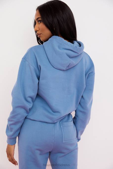 House of CB Halo Azure Oversized Hoodie Clothing 4H6N764