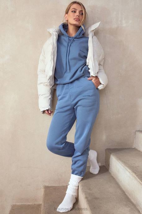House of CB Halo Azure Oversized Hoodie Clothing 4H6N764