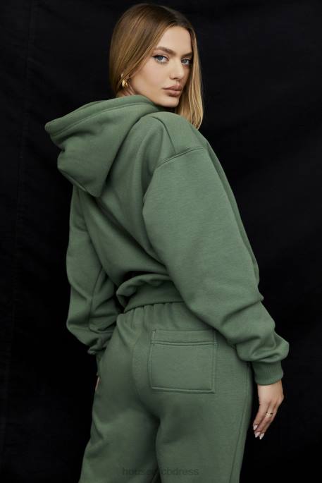 House of CB Halo Moss Oversized Hoodie Clothing 4H6N728