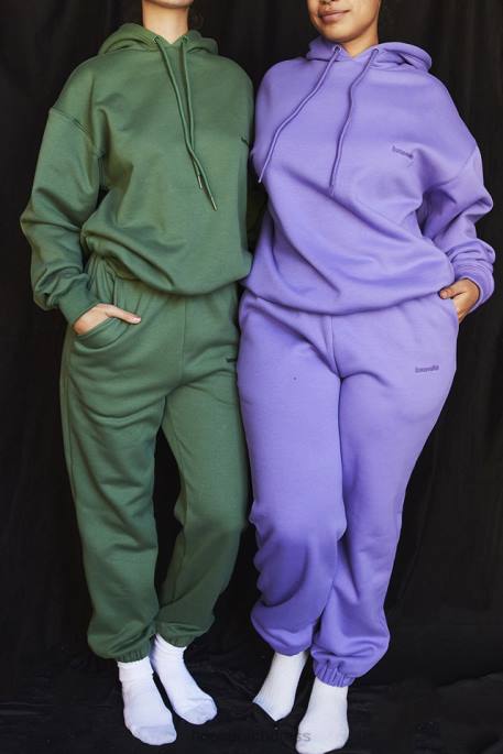 House of CB Halo Moss Oversized Hoodie Clothing 4H6N728