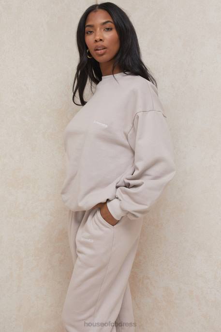 House of CB Tommy Stone Oversized Crewneck Sweatshirt Clothing 4H6N802