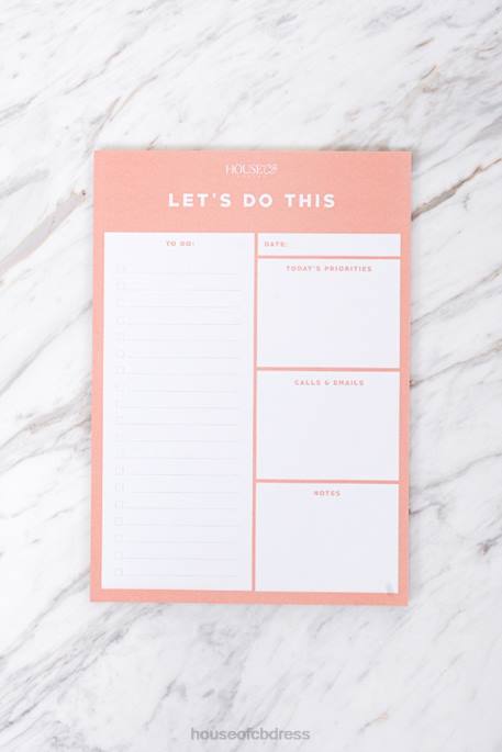 House of CB Lets Do it Planner Sheets Duo Pack Gifts 4H6N1351