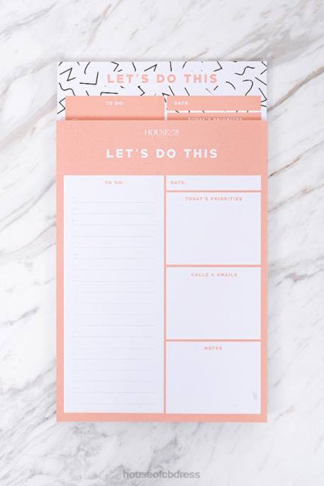 House of CB Lets Do it Planner Sheets Duo Pack Gifts 4H6N1351