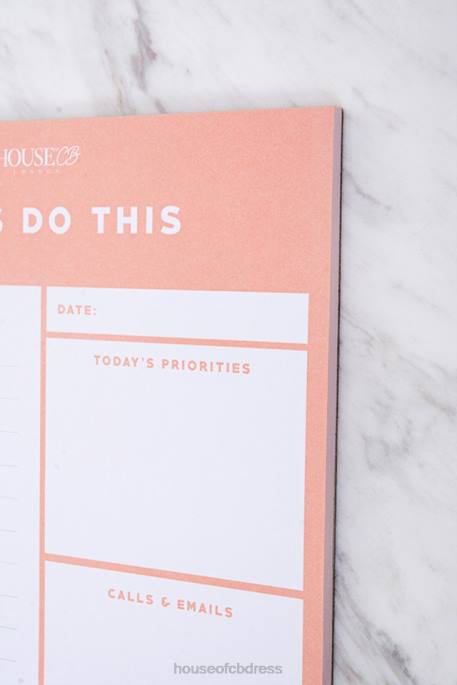 House of CB Lets Do it Planner Sheets Duo Pack Gifts 4H6N1351