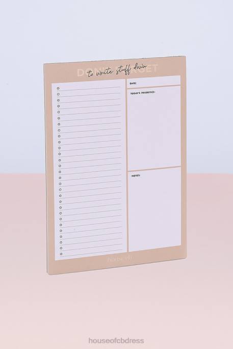 House of CB To do List Planner Sheets Gifts 4H6N1327
