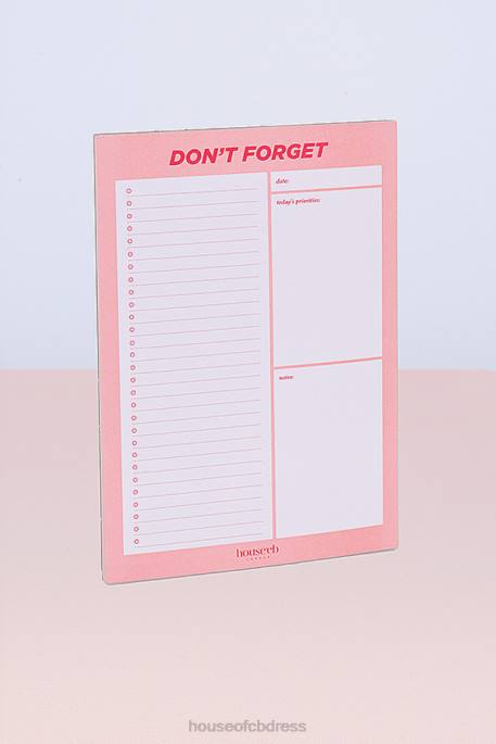 House of CB To do List Planner Sheets Gifts 4H6N1336