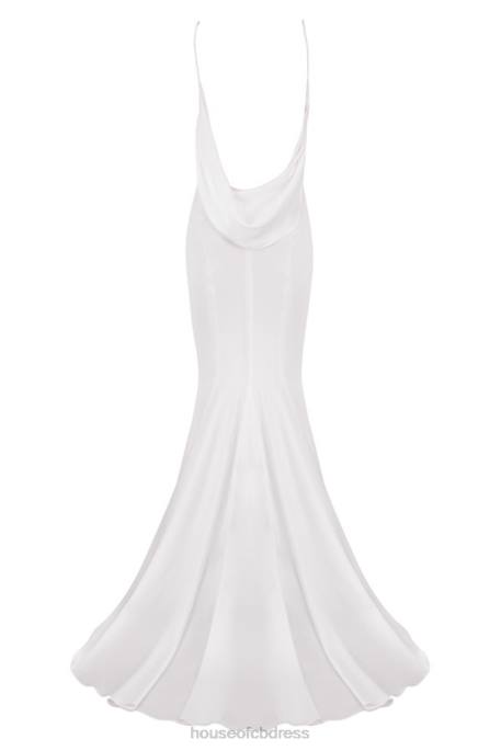 House of CB Aurelie Ivory Draped Back Bridal Gown - Limited Edition Weddings 4H6N1158