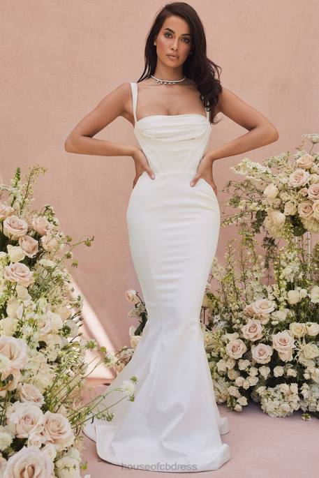 House of CB Francoise Ivory Balconette Corset Bridal Gown - Limited Edition Weddings 4H6N1161