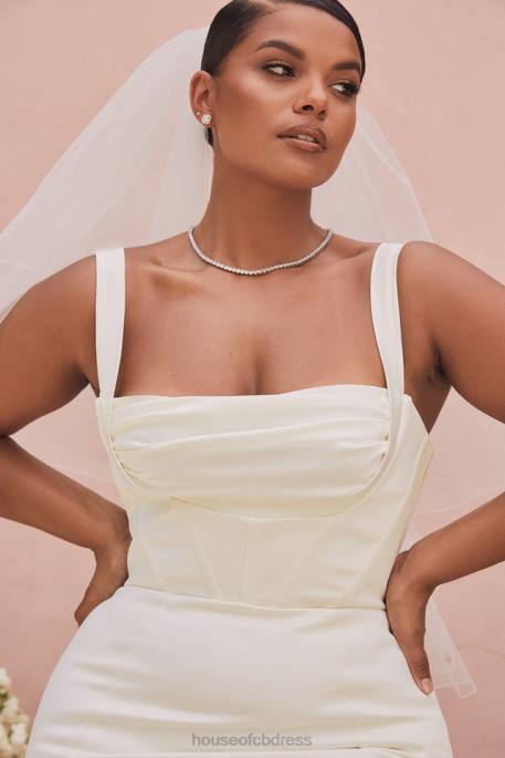 House of CB Francoise Ivory Balconette Corset Bridal Gown - Limited Edition Weddings 4H6N1161