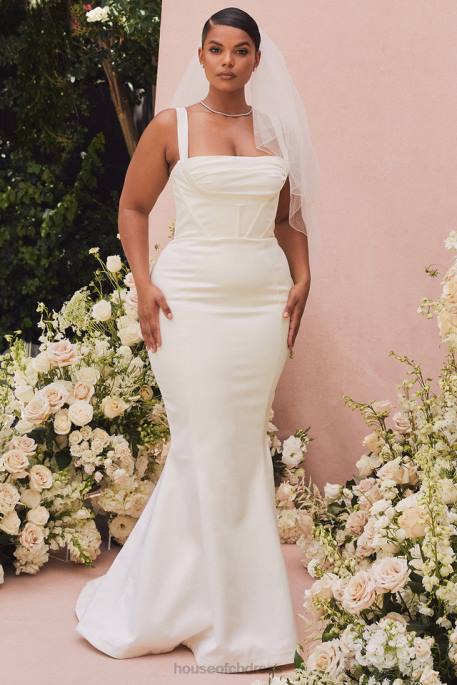 House of CB Francoise Ivory Balconette Corset Bridal Gown - Limited Edition Weddings 4H6N1161