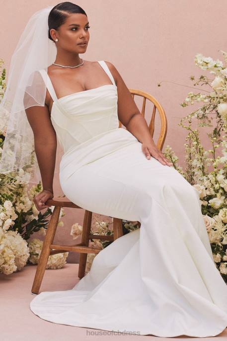 House of CB Francoise Ivory Balconette Corset Bridal Gown - Limited Edition Weddings 4H6N1161