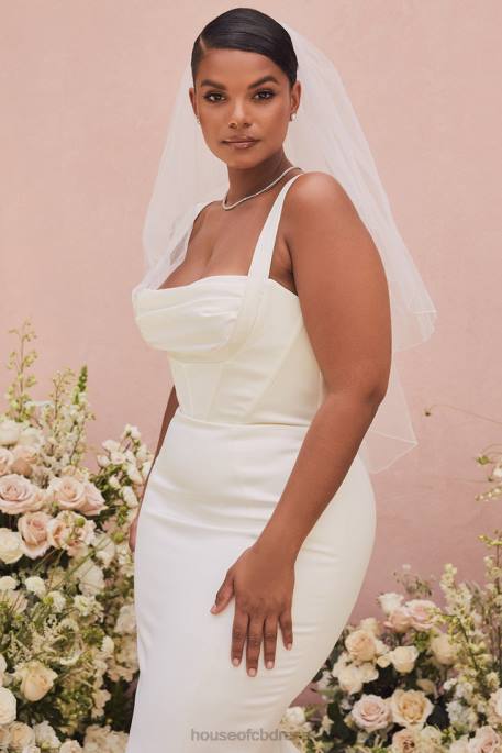 House of CB Francoise Ivory Balconette Corset Bridal Gown - Limited Edition Weddings 4H6N1161