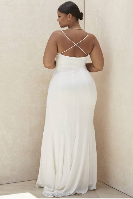 House of CB Gigi Ivory Strappy Bridal Gown - Limited Edition Weddings 4H6N1163
