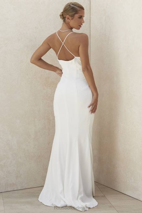 House of CB Gigi Ivory Strappy Bridal Gown - Limited Edition Weddings 4H6N1163