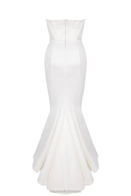 House of CB Ines Ivory Strapless Corset Bridal Gown - Limited Edition Weddings 4H6N1156