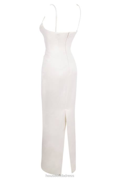 House of CB Margaux Ivory Draped Bridal Gown - Limited Edition Weddings 4H6N1160