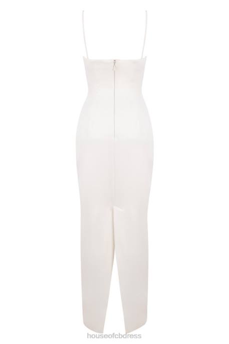 House of CB Margaux Ivory Draped Bridal Gown - Limited Edition Weddings 4H6N1160